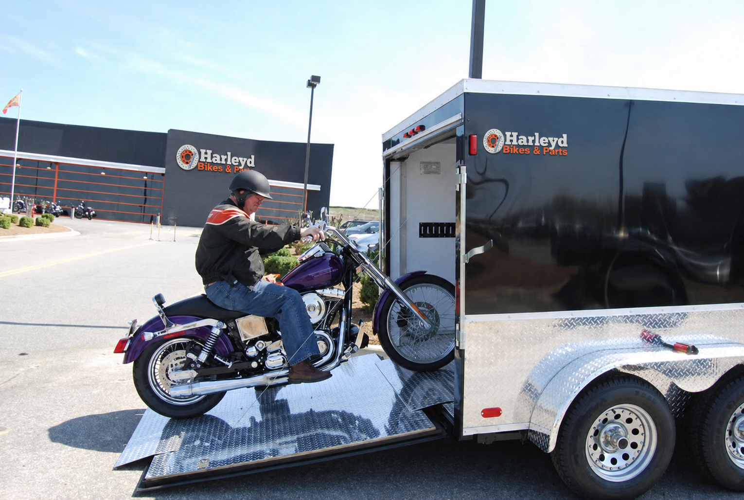 Harleyd Bikes and Parts motorcycle shipping and delivery